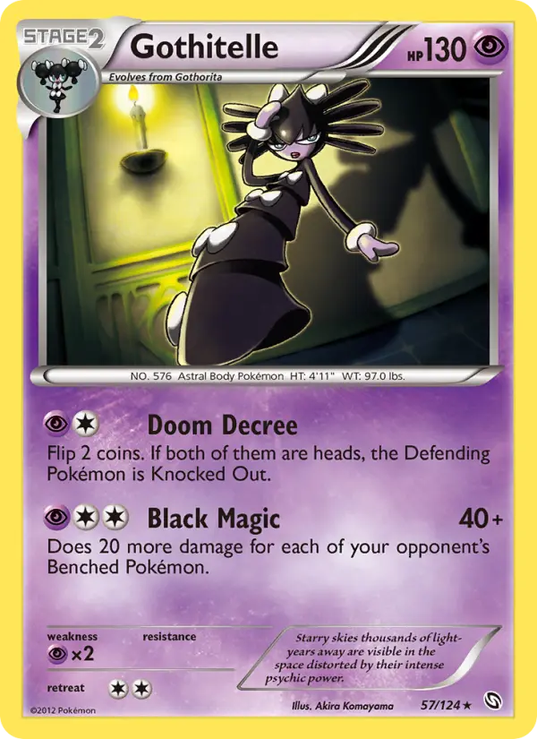 Gothitelle — Dragons Exalted card #57