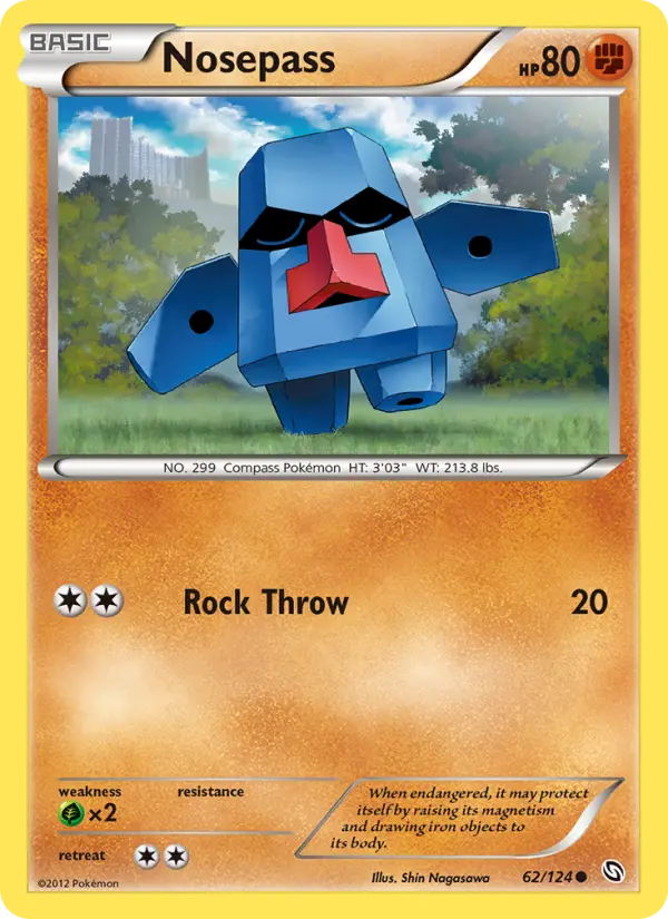 Nosepass — Dragons Exalted card #62
