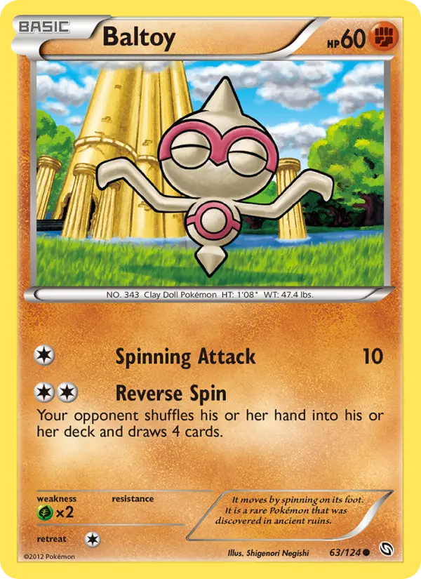 Baltoy — Dragons Exalted card #63