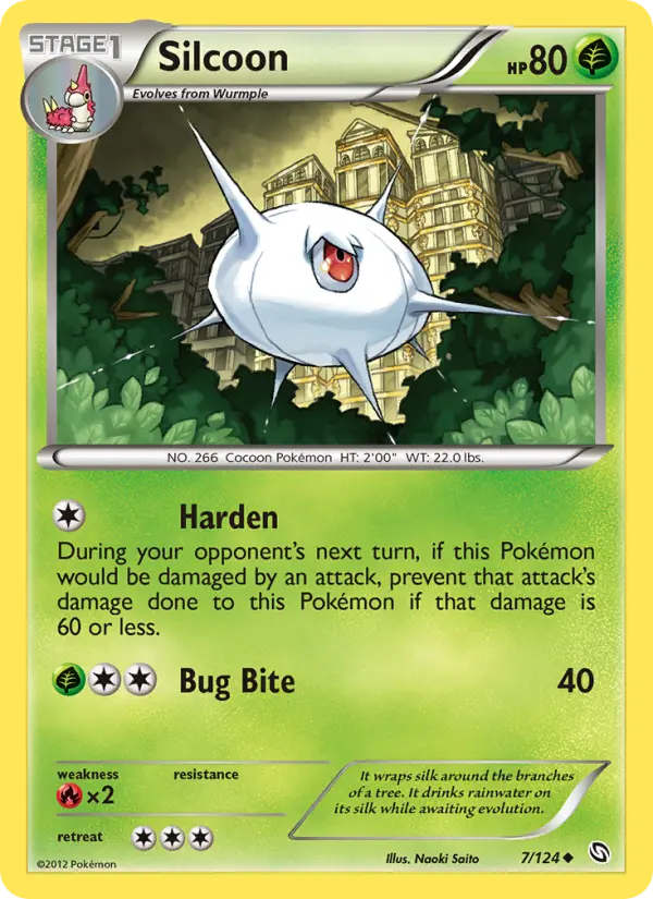 Silcoon — Dragons Exalted card #7