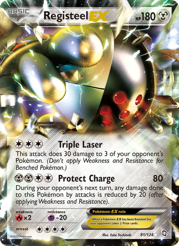Registeel-EX — Dragons Exalted card #81