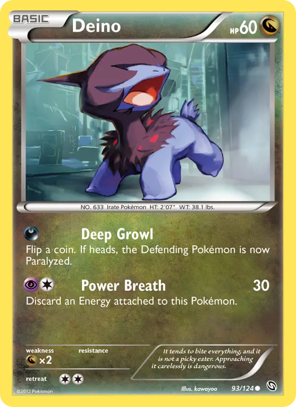 Deino — Dragons Exalted card #93