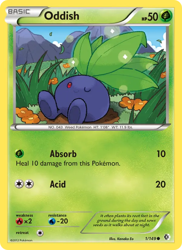 Oddish — Boundaries Crossed card #1