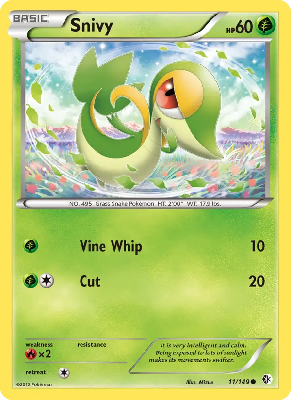 Snivy — Boundaries Crossed card #11