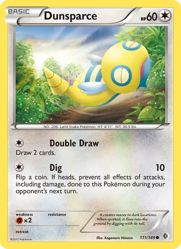 Dunsparce — Boundaries Crossed card #111