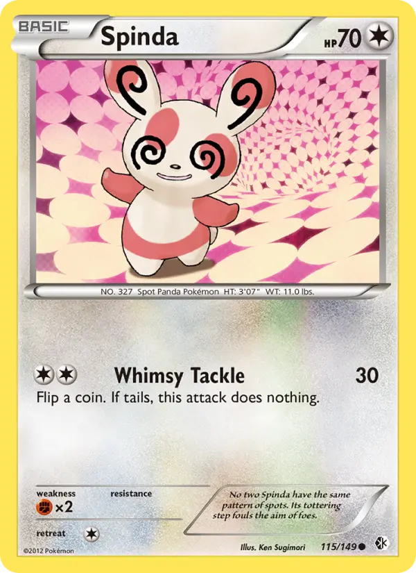 Spinda — Boundaries Crossed card #115