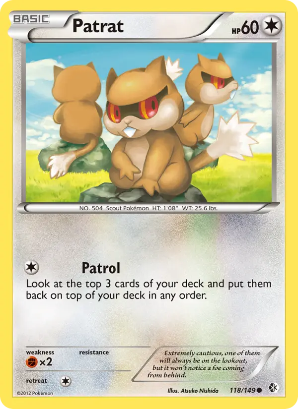 Patrat — Boundaries Crossed card #118