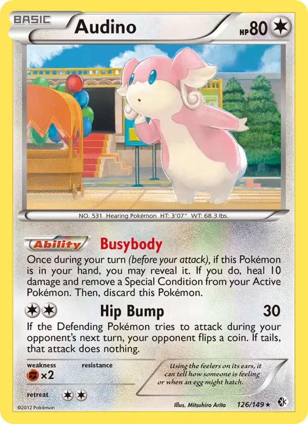 Audino — Boundaries Crossed card #126