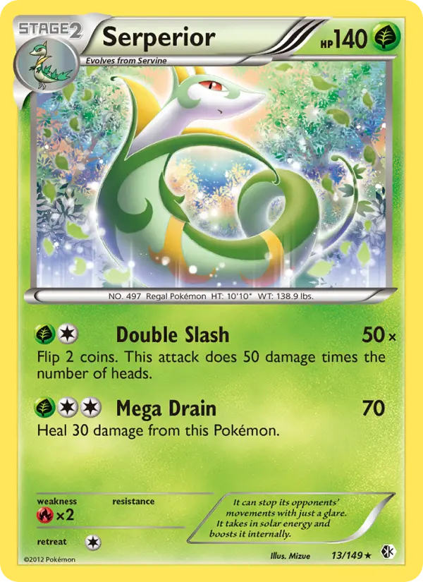 Serperior — Boundaries Crossed card #13