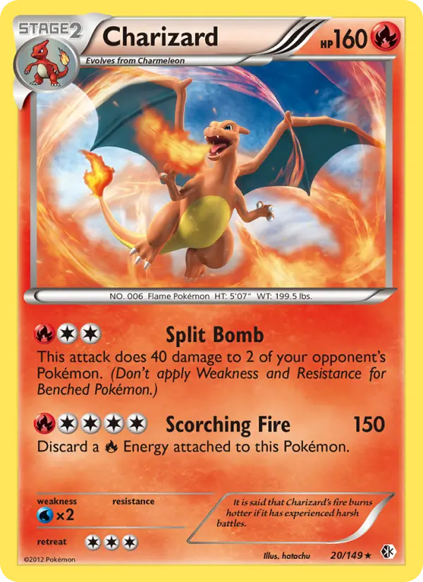 Charizard — Boundaries Crossed card #20
