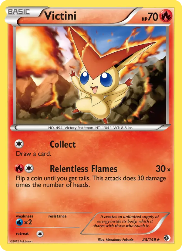 Victini — Boundaries Crossed card #23
