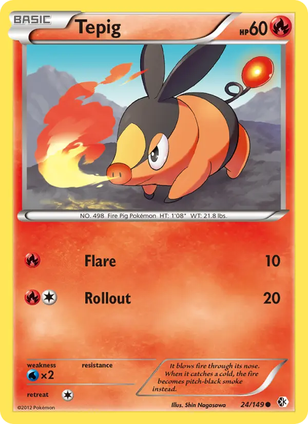 Tepig — Boundaries Crossed card #24