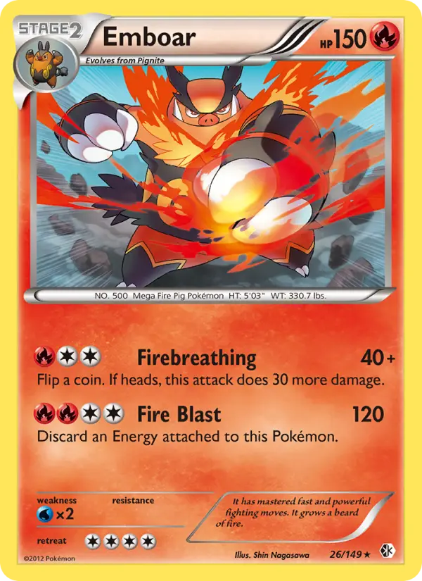Emboar — Boundaries Crossed card #26