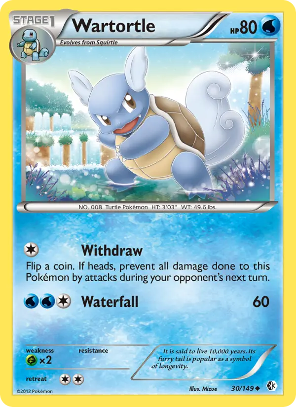 Wartortle — Boundaries Crossed card #30