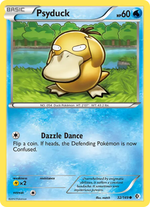 Psyduck — Boundaries Crossed card #32