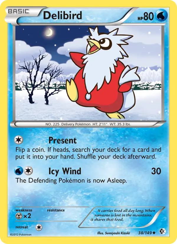Delibird — Boundaries Crossed card #38