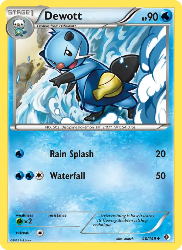 Dewott — Boundaries Crossed card #40