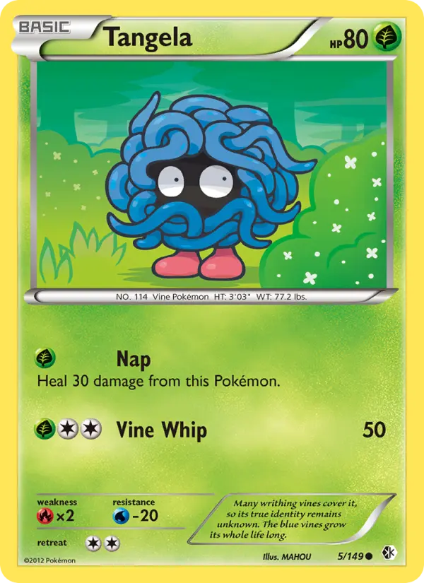 Tangela — Boundaries Crossed card #5