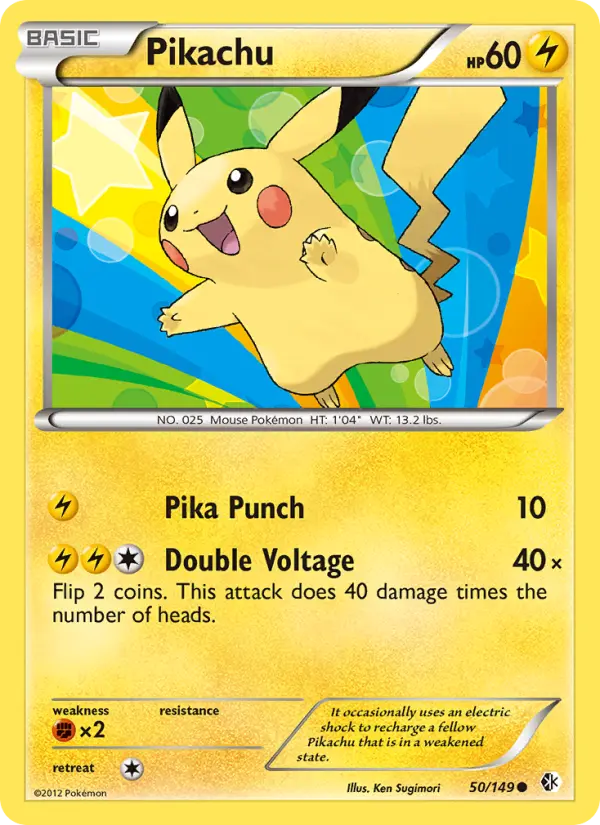 Pikachu — Boundaries Crossed card #50