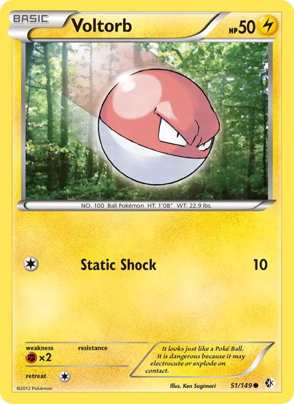 Voltorb — Boundaries Crossed card #51