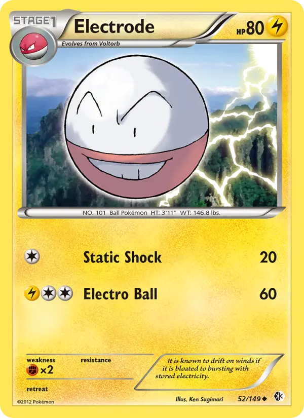 Electrode — Boundaries Crossed card #52