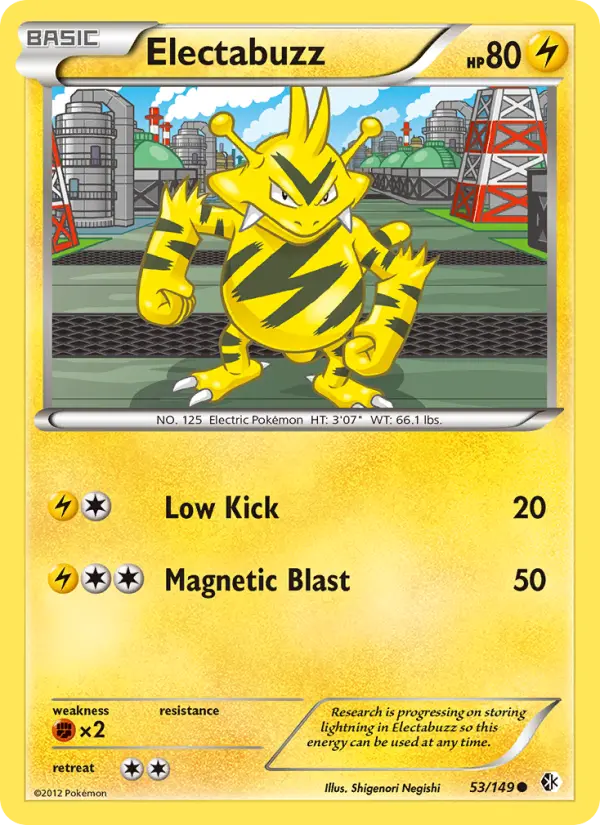 Electabuzz — Boundaries Crossed card #53