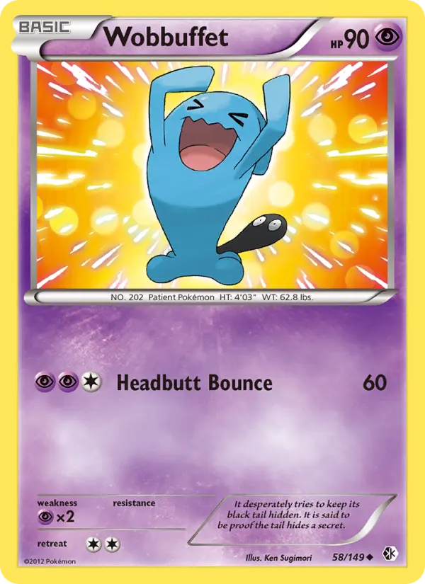 Wobbuffet — Boundaries Crossed card #58