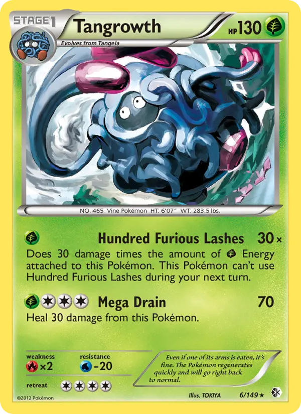 Tangrowth — Boundaries Crossed card #6