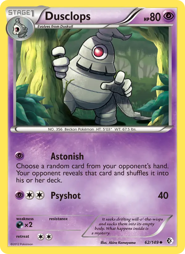 Dusclops — Boundaries Crossed card #62