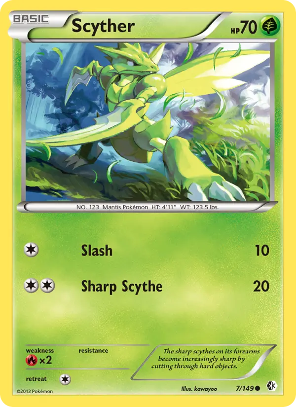 Scyther — Boundaries Crossed card #7