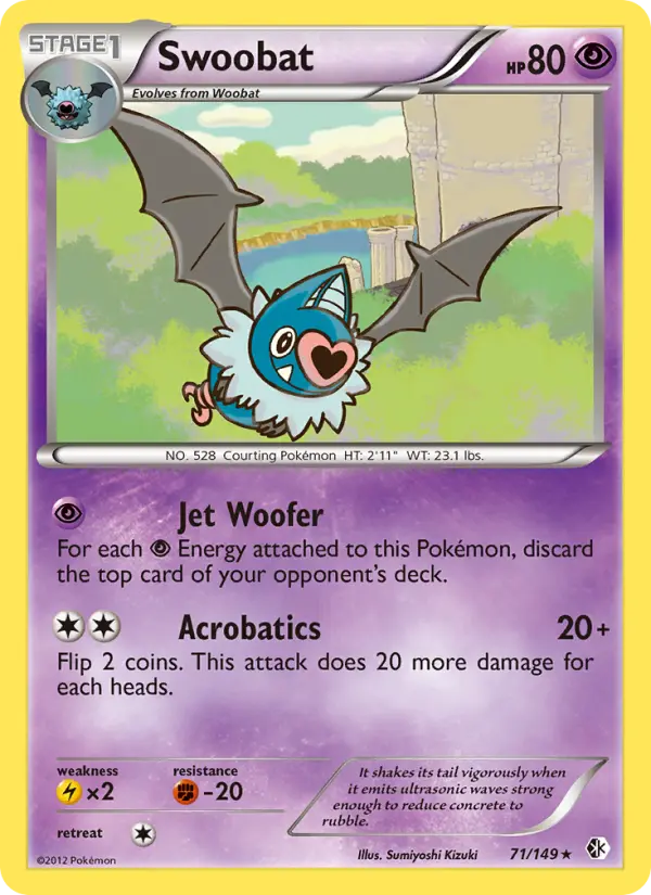 Swoobat — Boundaries Crossed card #71