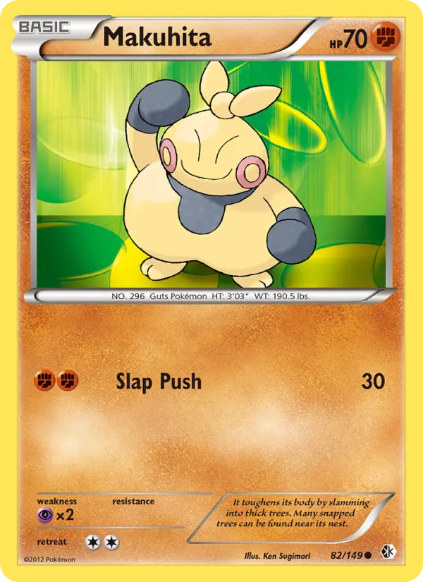 Makuhita — Boundaries Crossed card #82