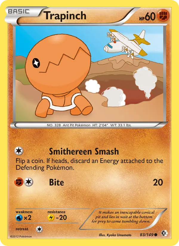 Trapinch — Boundaries Crossed card #83