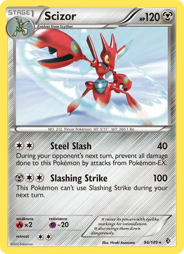 Scizor — Boundaries Crossed card #94