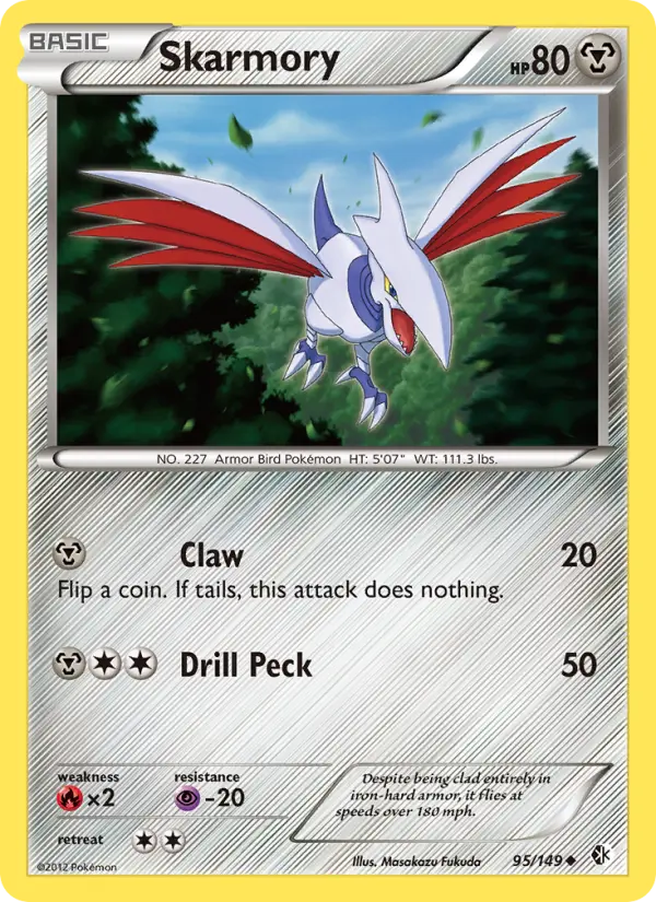 Skarmory — Boundaries Crossed card #95