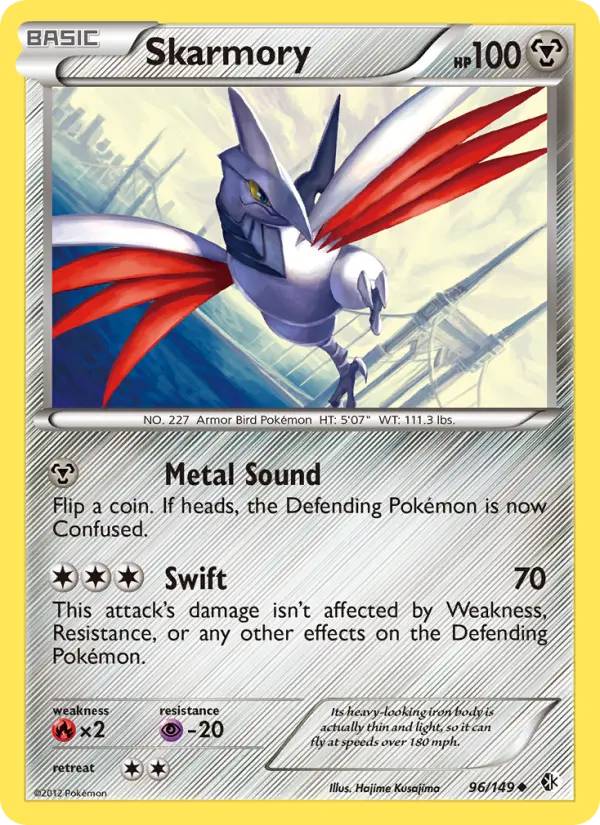 Skarmory — Boundaries Crossed card #96