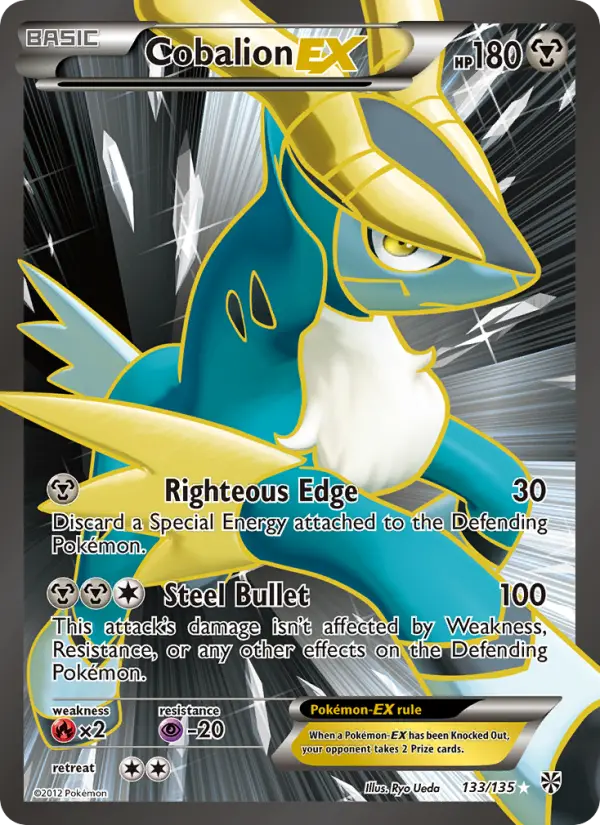 Cobalion-EX — Plasma Storm card #133