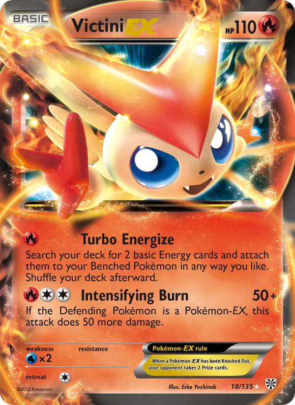 Victini-EX — Plasma Storm card #18