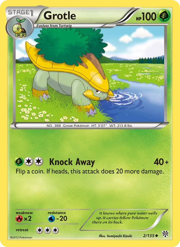 Grotle — Plasma Storm card #2