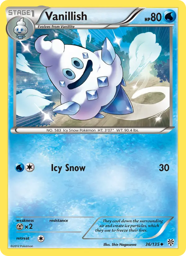 Vanillish — Plasma Storm card #36