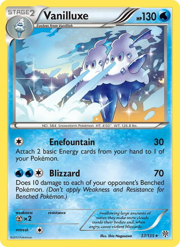 Vanilluxe — Plasma Storm card #37
