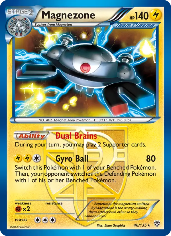 Magnezone — Plasma Storm card #46