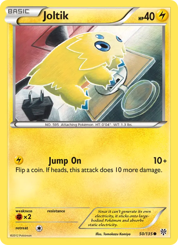 Joltik — Plasma Storm card #50