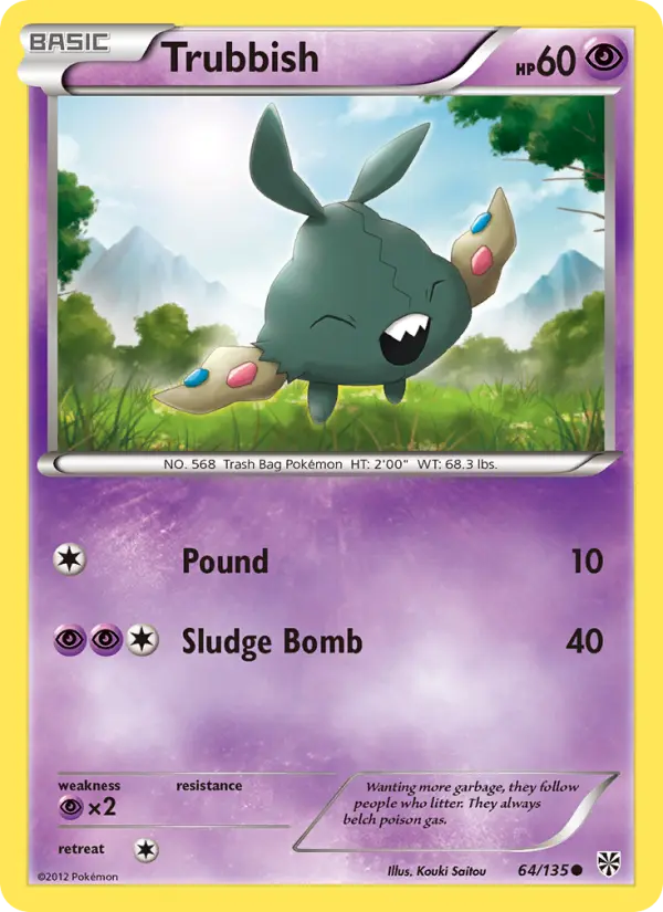 Trubbish — Plasma Storm card #64
