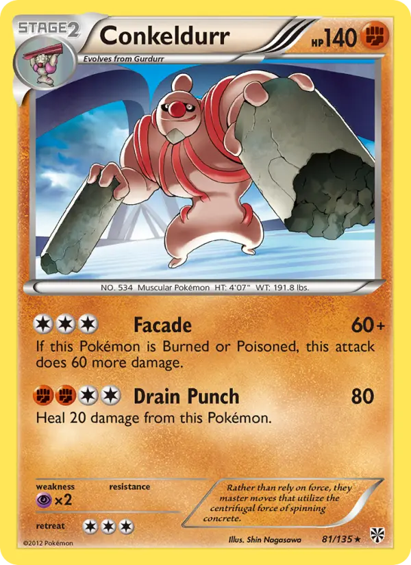 Conkeldurr — Plasma Storm card #81