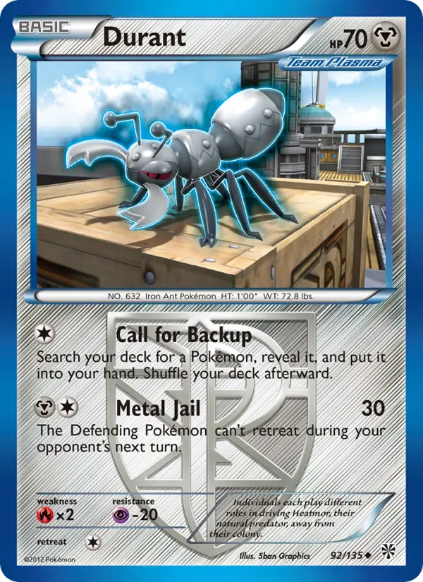 Durant — Plasma Storm card #92