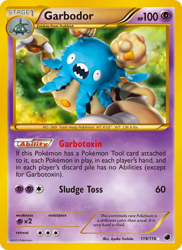 Garbodor — Plasma Freeze card #119