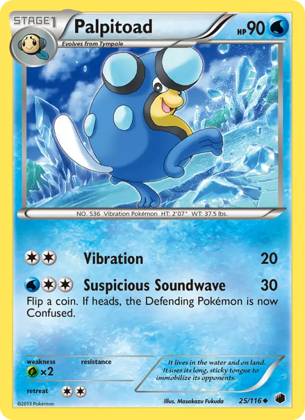 Palpitoad — Plasma Freeze card #25