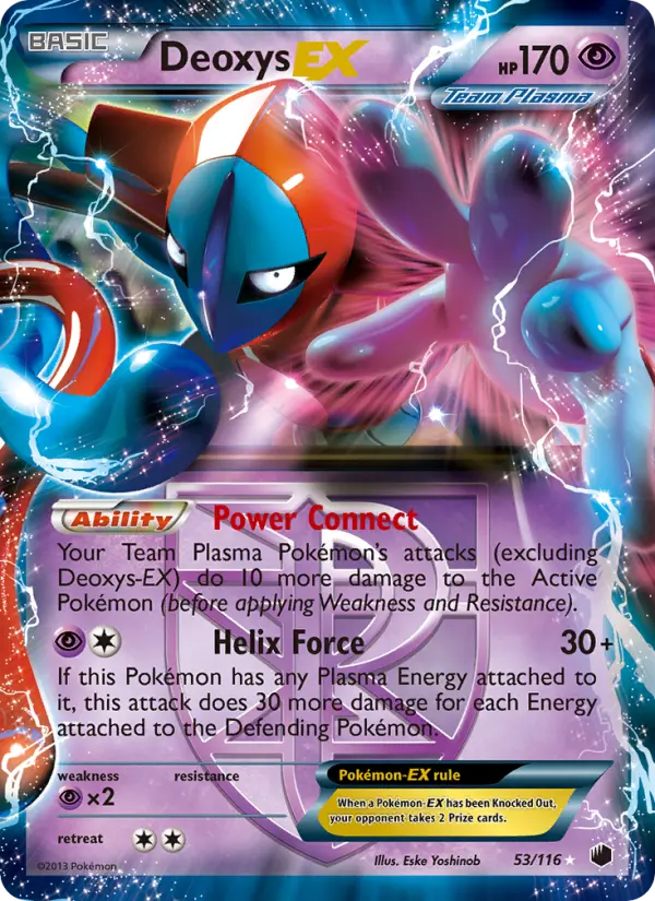 Deoxys-EX — Plasma Freeze card #53