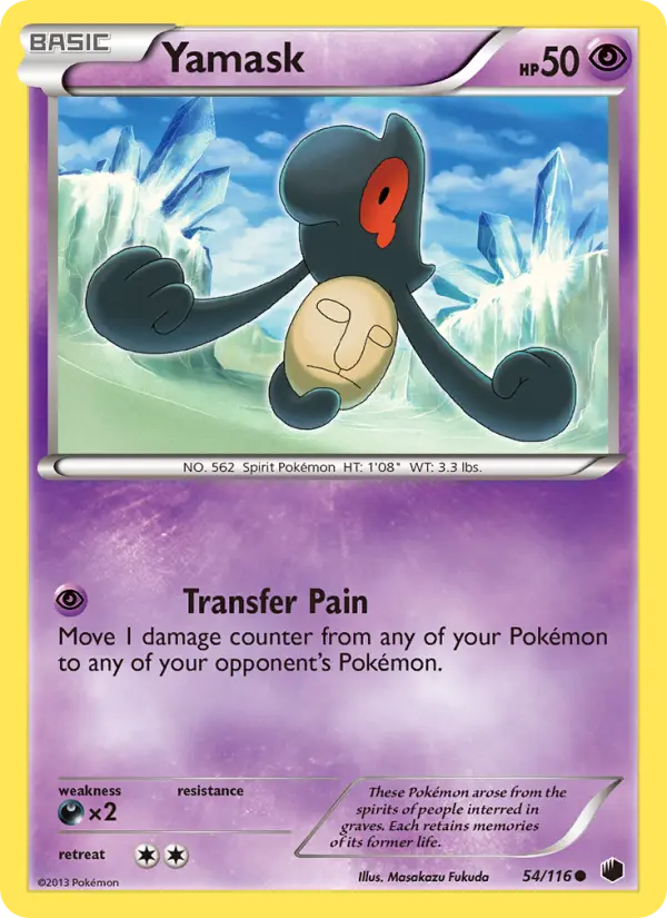 Yamask — Plasma Freeze card #54